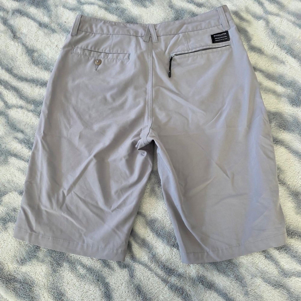 Quiksilver Amphibian Hybrid Shorts Mens 28 Gray Quick Dry Walkshorts Boardshorts - Picture 7 of 13